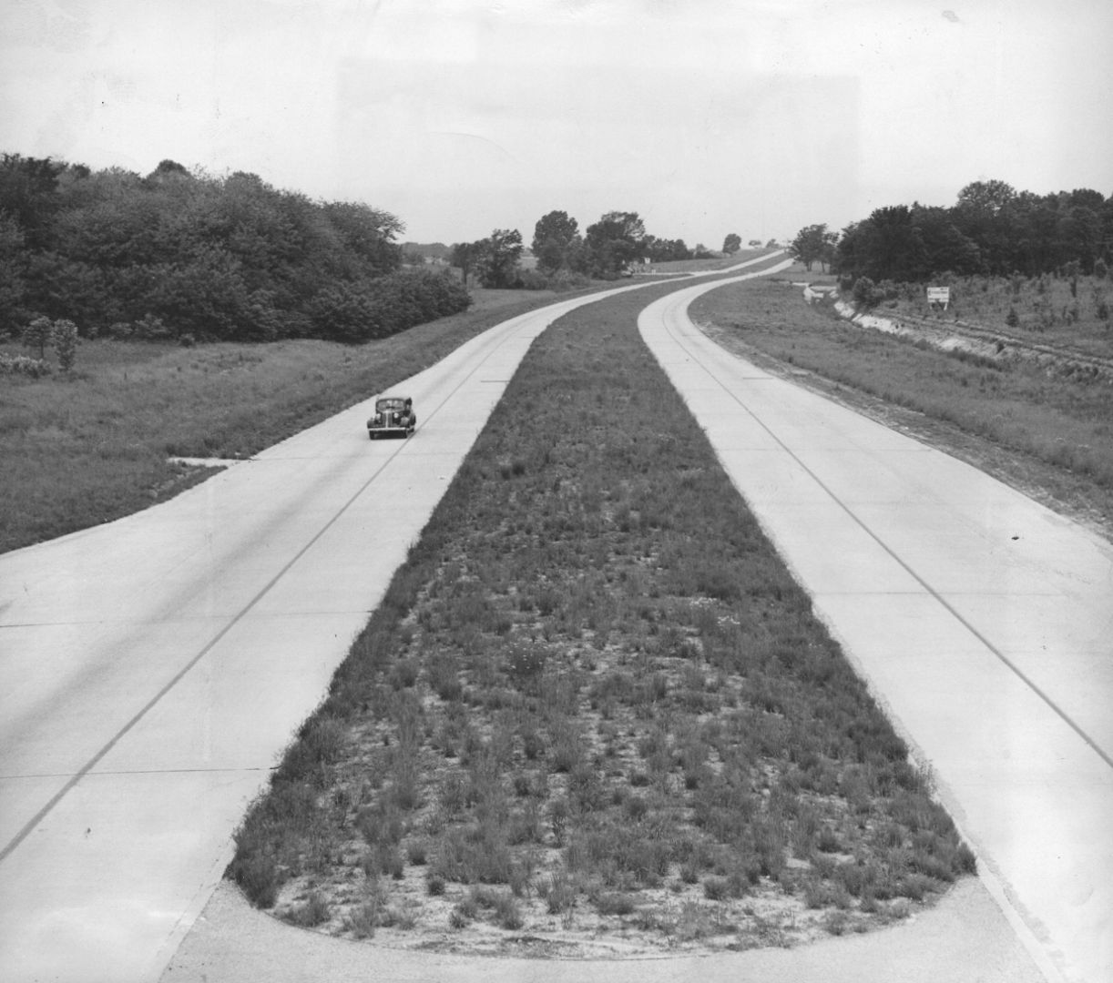 Highway 40 in 1940